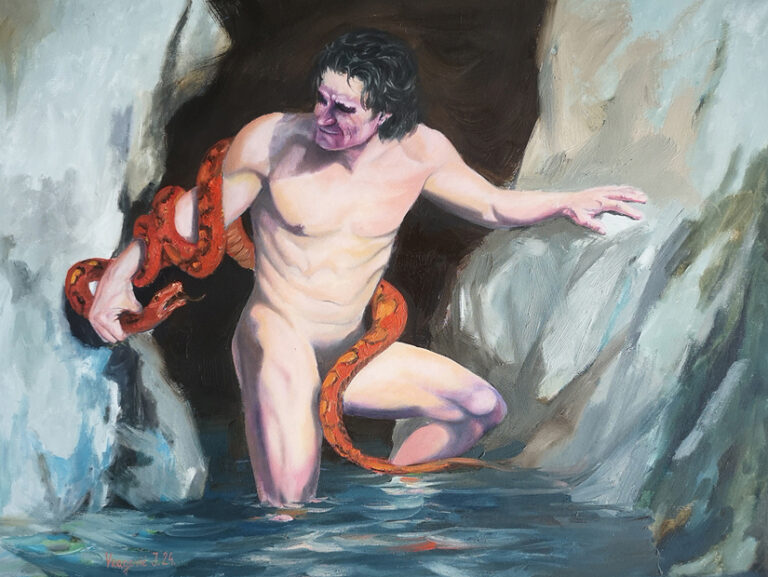 Nemusti-jezik-ulje-na-platnu-70x90cm-2024