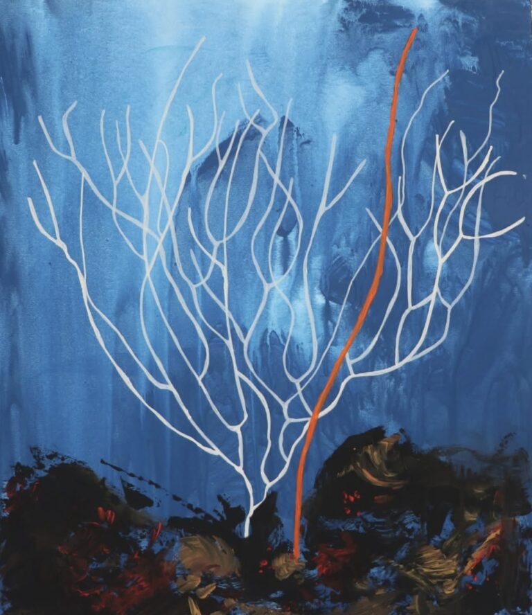 ''Korali'', 60 x 70 cm, akril na platnu, 2025.