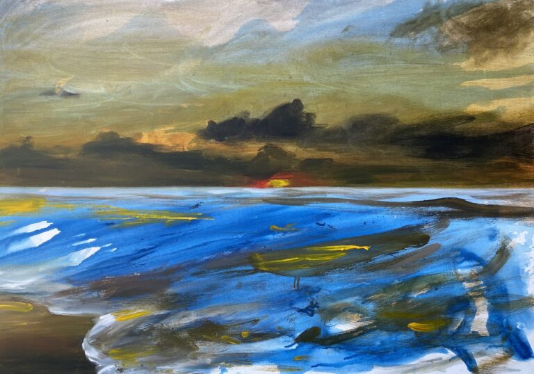 ''Osjećanja'', 100 x 70 cm, akril na platnu, 2025.