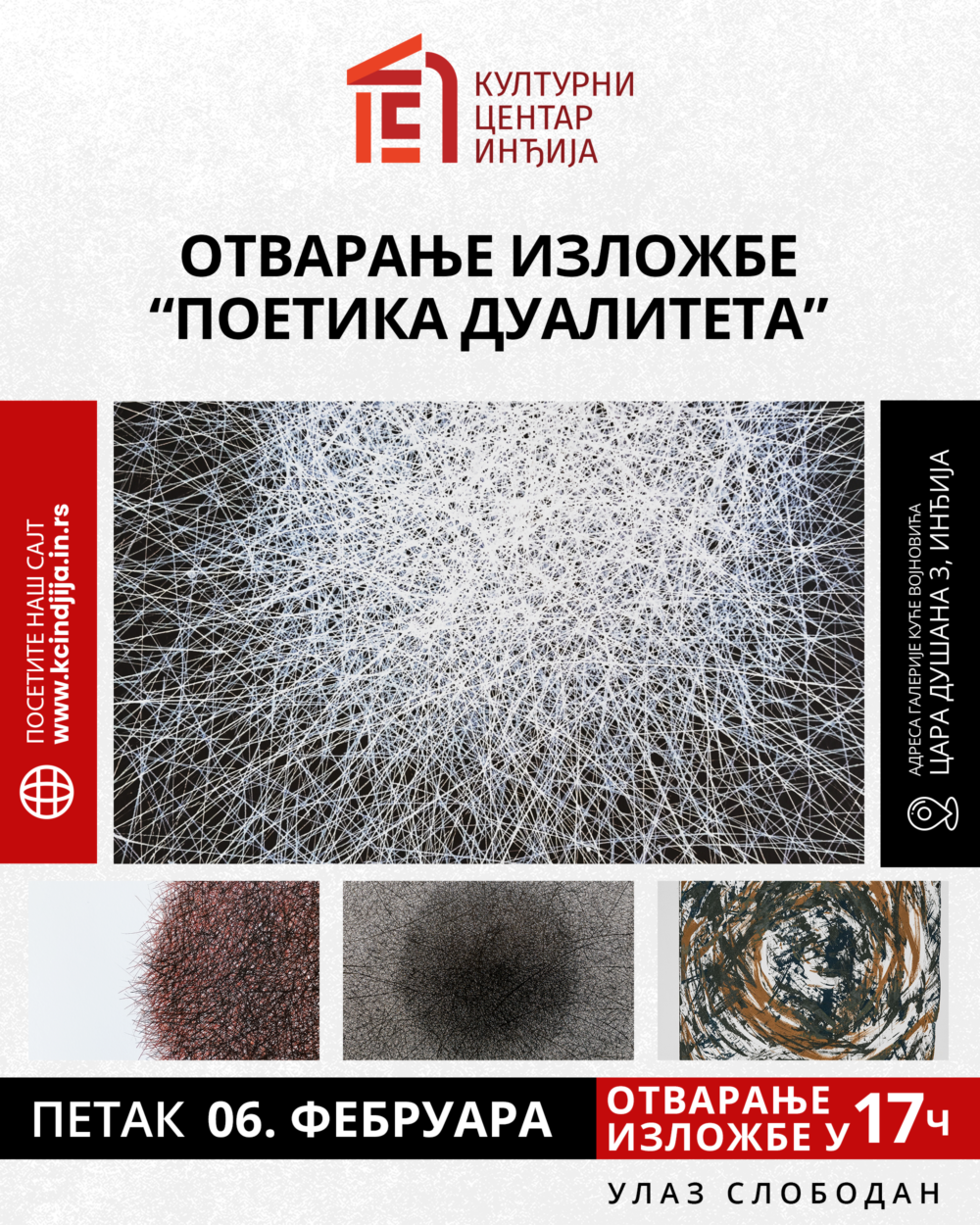 Отварање изложбе – ,,Поетика дуалитета”